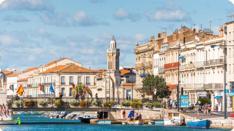 Jolie Studio Proche Du Centre Ville Sète Esterno foto